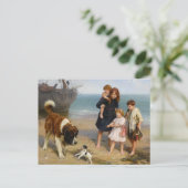 Een onwaarschijnlijk paar | Arthur John Elsley Briefkaart (Staand voorkant)