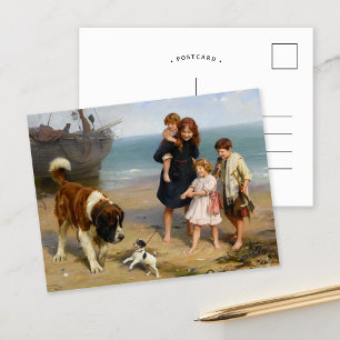 Een onwaarschijnlijk paar Arthur John Elsley Briefkaart