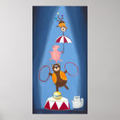 Een onzeker circus poster (Voorkant)