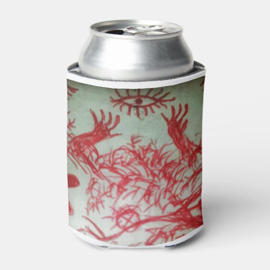 één oog dat je gelooft blikjeskoeler (Blikje Voorkant)