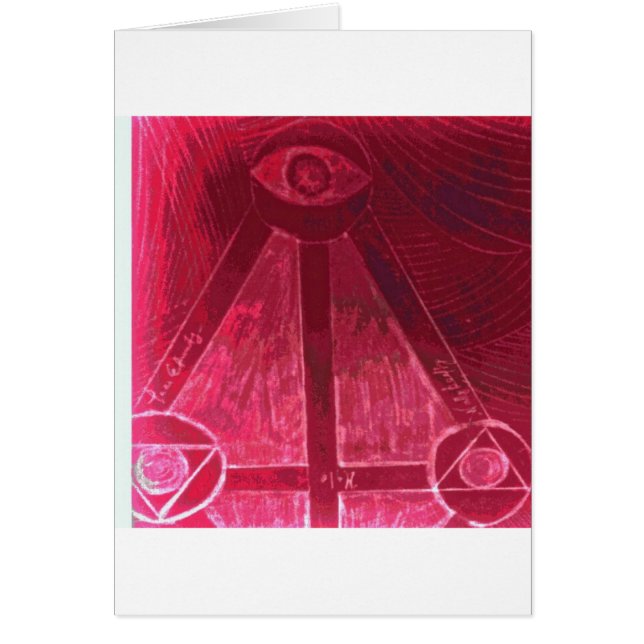 één oog die op u letten (Voorkant)