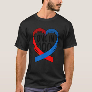 Eén op de 100 CHD-patiënten met aangeboren hartzie T-shirt