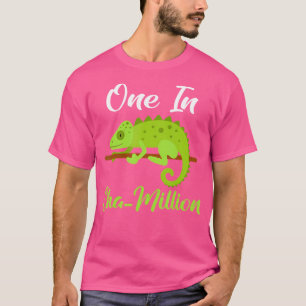 Eén op de miljoen kameleons t-shirt