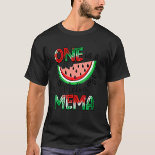 Een op een meloen gebaseerde watermeloen familie t-shirt