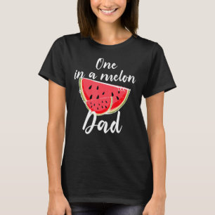 Eén op een meloen pap waterlemon Summer Vacation F T-shirt