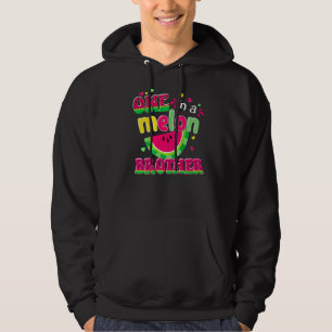 Eén op een Melon Brother Bday Matching Group Summe Hoodie