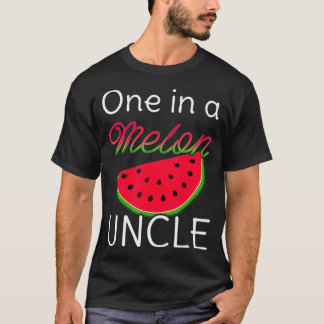 Eén op een Melon oom Birthday Party Summer Matchin T-shirt