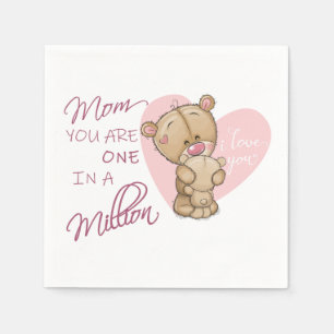 Eén op één miljoen servet