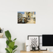 Een Open Air Restaurant, Lahore Poster (Thuiskantoor)