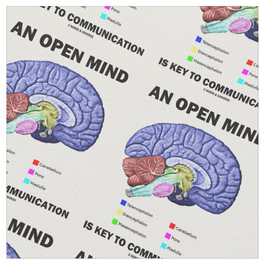 Een open geest is essentieel voor communicatie-her stof (Close Up)