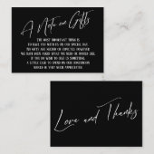 Een opmerking over moderne schrijfbewerkingen in z informatiekaartje (Voorkant / Achterkant)