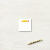 Een opmerking uit het Teacher Pencil Theme Post-it® Notes (Op bureau)