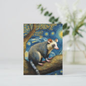 Een opossum van Van Gogh Briefkaart (Staand voorkant)