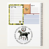 Een oppas planner (Achterkant)