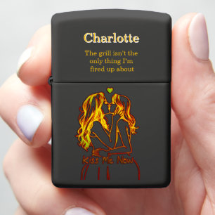 Een oprechte aansteker met een romantisch ontwerp