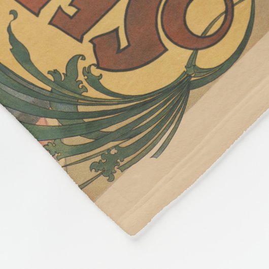 Een optredende zebu en pauw met clown trainer fleece deken (Hoek)