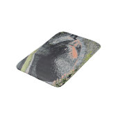 Een Oranje pool in Welshpool Badmat (Gekanteld)