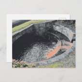 Een Oranje pool in Welshpool Briefkaart (Voorkant / Achterkant)