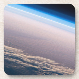 Een orbitale zonsondergang voor de kust van Cabo S Bier Onderzetter