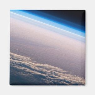 Een orbitale zonsondergang voor de kust van Cabo S Magneet