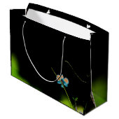 Een orchidee cadeautas (Achterkant Gekanteld)