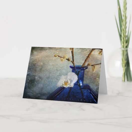 Een orchidee voor jou - Een mooi Floral Wenskaart Kaart (Voorkant)