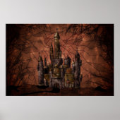 Een oud kasteel poster (Voorkant)
