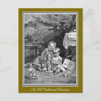 Een oud kerstcadeautje Briefkaart