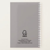 Een oud spel planner (Achterkant)