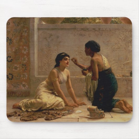 Een oude aangepaste muismat (Voorkant)