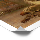 Een oude aangepaste poster (Hoek)