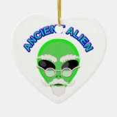 Een oude Alien Keramisch Ornament (Voorkant)