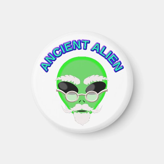 Een oude Alien Magneet (Voorkant)