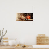 Een oude boekenkast 34 - A.I. Poster (Keuken)