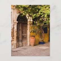 Een oude Europese deur