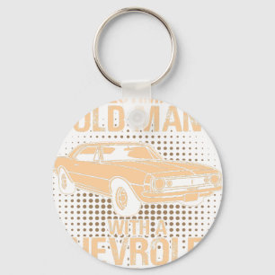 Een Oude Man Chevrolet Camaro 1966 Tot 68 Sleutelhanger