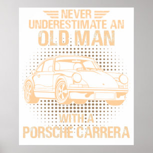 Een oude man Porsche 911 Carrera Rs 2.7 Poster