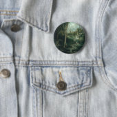 Een oude opruimschilderij (1881) - Knoop Ronde Button 5,7 Cm (In situ)