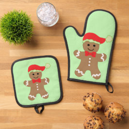 Een Ovenwant & Pannenlap Set