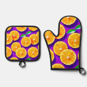 Een Ovenwant & Pannenlap Set (Voorkant)