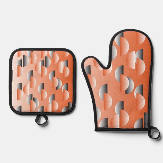 Een Ovenwant & Pannenlap Set (Voorkant)