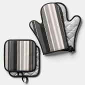 Een Ovenwant & Pannenlap Set (Voorkant / Achterkant)