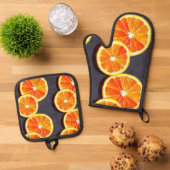 Een Ovenwant & Pannenlap Set (Top down)