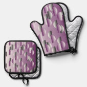 Een Ovenwant & Pannenlap Set (Voorkant / Achterkant)