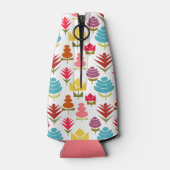 Een overvloed aan bloemen flesjeskoeler (Achterkant)