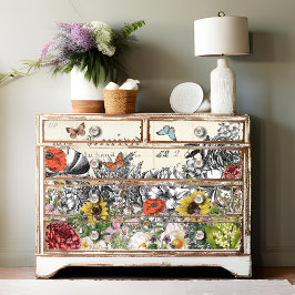 Een overvloed aan vlindervlinderontbinding van che tissuepapier