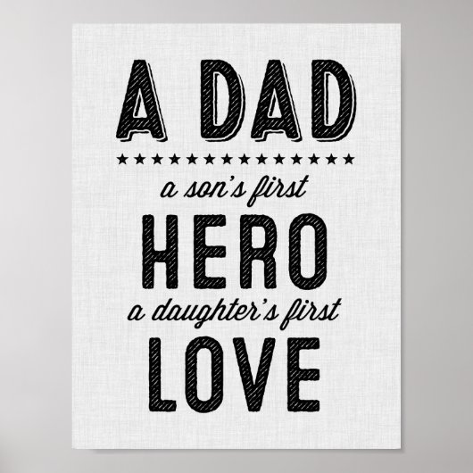 Een pa Typografie Print (Voorkant)