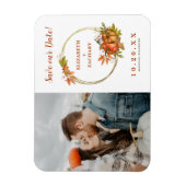 Een paar Afbeelding-terugval bruiloften opslaan de Magneet (Verticaal)