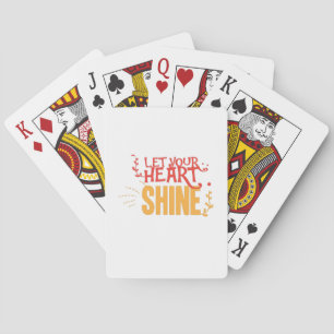 Een paar cadeaus laat je hart schijnen pokerkaarten