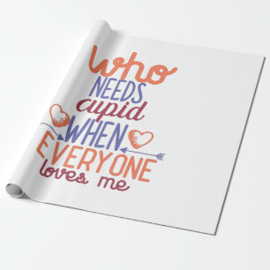 Een paar cadeautjes die iedereen van me houdt cadeaupapier